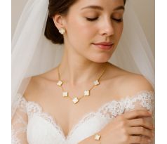 Set nacre - náhrdelník, náramok a náušnice 1