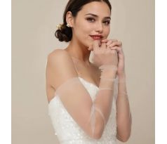 Rukávy tylové jemné